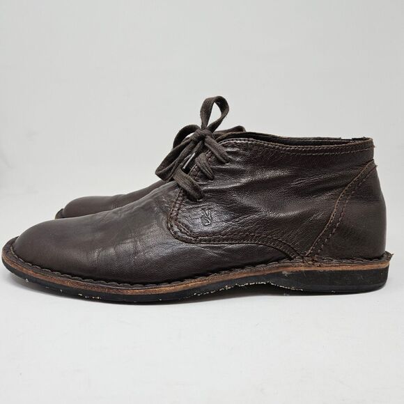 John Varvatos Brown Leather Chukka Boots Mens Size 10 main image 7